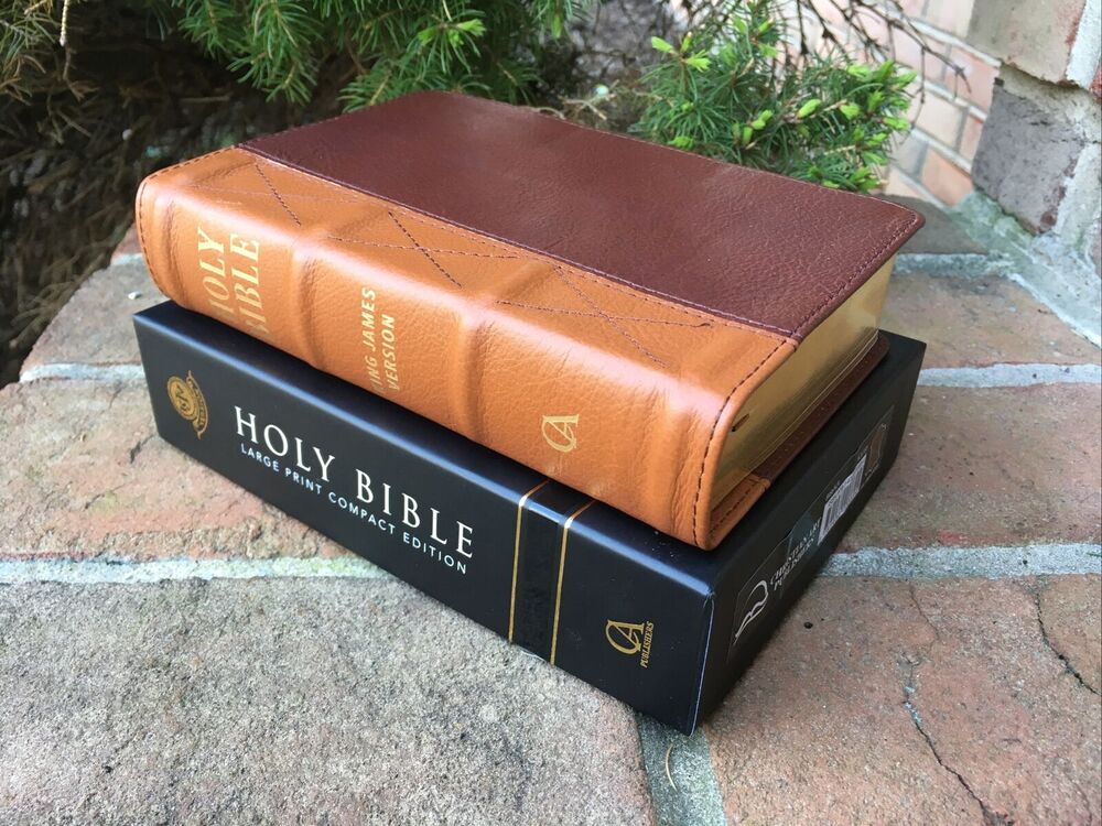 KJV Bible | Genuine Leather Bible | Compact Small bible | Pocket Bible